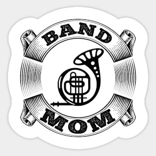 Band Mom T Shirt For Women Men Sticker